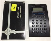 Dual power calculator, new