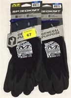Two pairs of Mechanix speedknit gloves, small, new