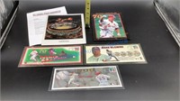 MARK McQUIRE AND BUSCH STADIUM ITEMS