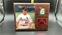 WILL THE THRILL, WILL CLARK STL CARDINALS PLAQUE