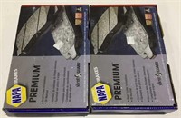 Two boxes of brake pads, NAPA SS-7662-X