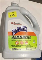 1 gallon of Fantastik disinfectant/degreaser
