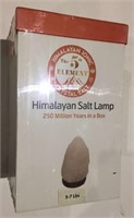 5-7lb white himalayan salt lamp