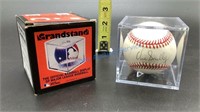 VIN SCULLY AUTOGRAPHED BASEBALL WITH CASE