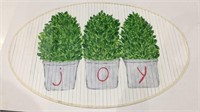 35" wide "joy" plant mat