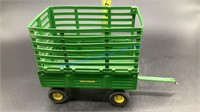 JOHN DEERE WAGON WITH SIDES WITHOUT BOX