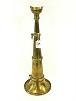 19th Century Brass Fire Horn