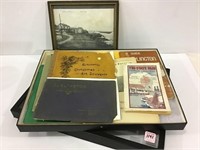 Group of Old Railroad Literature Including Mostly