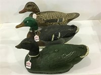 Lot of 3 Decoys Including Herters & Unknown