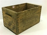 Adv. Winchester 12 Ga. Wood Ammo Box