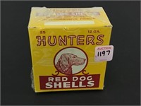 Vintage Cardboard Ammo Box-EMPTY Hunters 12 Ga.