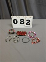 Lot of Fine Colored Bracelets - Jewelry