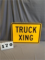 Truck Xing New Aluminum Sign