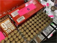 BOX OF MONARCH 9MM LUGER BULLETS