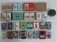 25pc 1930's-1980's Playing Card Lot