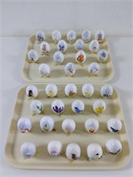 35pc Goebel Eggs 1978-2012 Complete Run