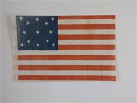 19th C United States 13 Star Parade Souvenir Flag