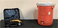Water Cooler & 3/8" VSR Drill