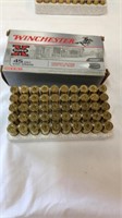 Winchester Box of 45 Long Colt Caliber Ammo