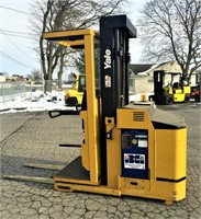 2011 Yale Electric 24V Stand On Order Picker Lift