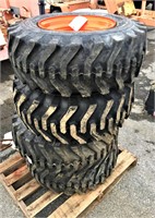(4x) New Camso SKS 332 12-16.5 Skidloader Tires