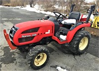 Branson 2400 4x4 Diesel Tractor w/ Hydraulics