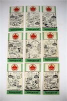 LOT OF SUPER TEST ADVERTISING CARDS