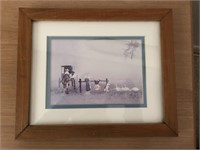 Amish Family Signed Print by Steve Polomchak