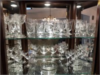 Vintage Hoya Crystal Stemware - 31 Total