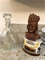 1973 National Tobacco Festival Jim Beam Decanter