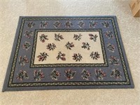 Vintage Nylon Area Rug