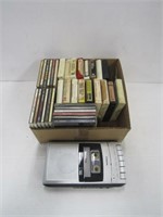 CDs, 8 Track, Cassette Player