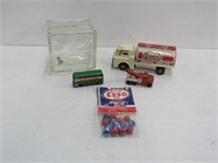 Esso Collectibles - Bank,Marbles,Toy