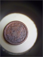 Two Large pennies dated 1854 & 1897