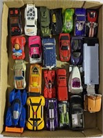 Lot of Matchbox, Hot Wheels, and other toy cars