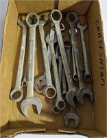 Box lot of Vintage Craftsman Wrenches