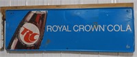 Royal Crown Cola Metal Advertising Sign, 54"W x