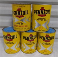 Can of Pennzoil Multi-Vis Motor Oil *bidder