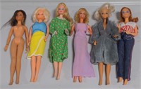Lot of Various Barbie Dolls