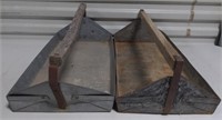 Galvanized Metal Tool Carriers(?)