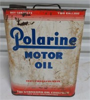 Polarine Motor Oil Can (empty)