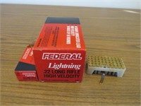 500 rounds of Federal Lighting .22LR HV