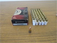 Federal 9mm luger 115gr FMJ 50 total rounds