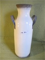 TALL POTTERY MILK CAN CLEAN 24H UNSIGNED