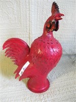 CHARLIE WEST SOUTHERN POTTERY ROOSTER H16 W11
