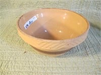 YELLOW PRIMATIVE BOWL ALL CLEAN, NO DAMAGE 9W