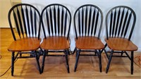 4 Wood Chairs