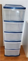 5 Drawer Plastic Organizer