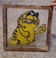 Garfield Glass Painting