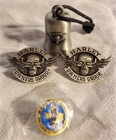 Harley-Davidson Bell & Pins
